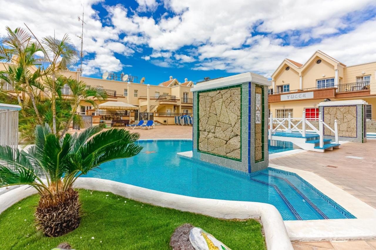 Yucca Park, Lovely, Quiet, 2 Bedroom, 70M2, Ocean Pool View! Costa Adeje Dış mekan fotoğraf