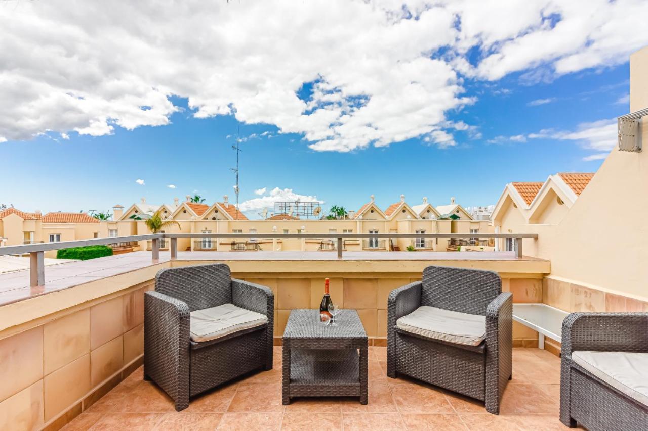 Yucca Park, Lovely, Quiet, 2 Bedroom, 70M2, Ocean Pool View! Costa Adeje Dış mekan fotoğraf